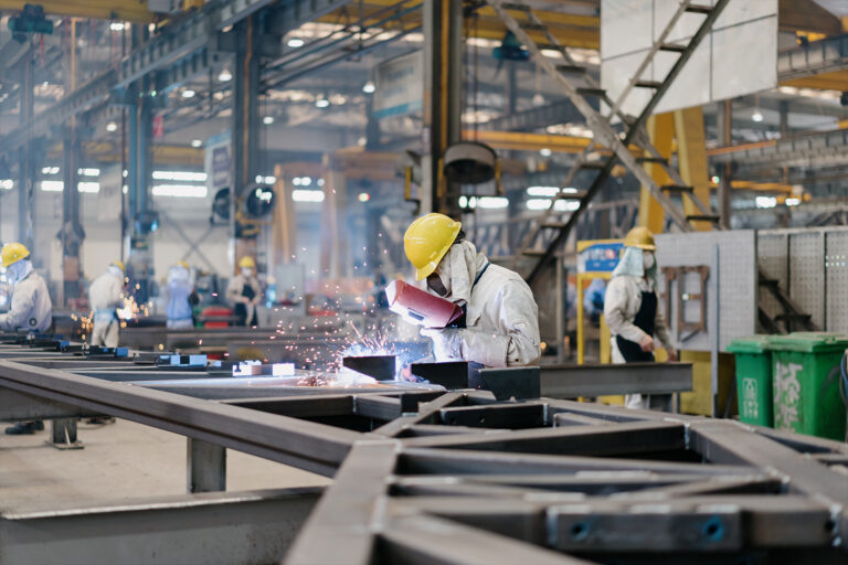 industrial machinery assembly